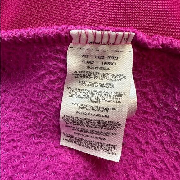 Columbia Pink Fleece Jacket Women's Size Extra Large - Picture 3 of 14